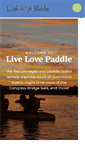 Mobile Screenshot of livelovepaddle.com